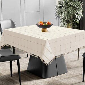55in Square Cotton Clinic Table Cloth